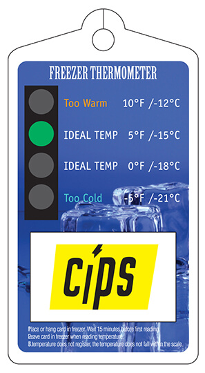 Freezer Thermometer | Temperature Indicator